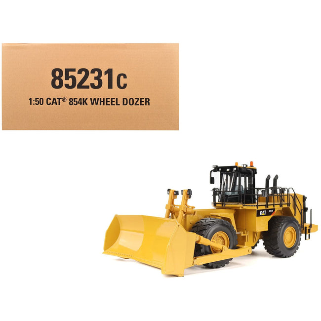 CAT Caterpillar 854K Wheel Loader Yellow "Core Classics Series" 1/50 Diecast Model by Diecast Masters-Diecast Masters-ModelCars.com