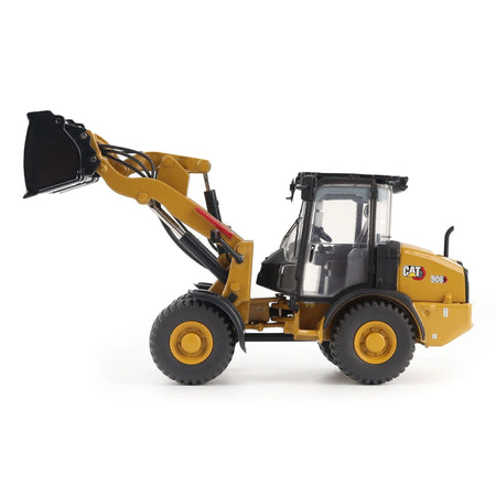 CAT Caterpillar 906 Compact Wheel Loader Yellow with Operator "High Line Series" 1/50 Diecast Model by Diecast Masters-Diecast Masters-ModelCars.com