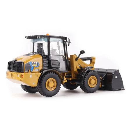 CAT Caterpillar 906 Electric Compact Wheel Loader Yellow with Operator "High Line Series" 1/50 Diecast Model by Diecast Masters-Diecast Masters-ModelCars.com