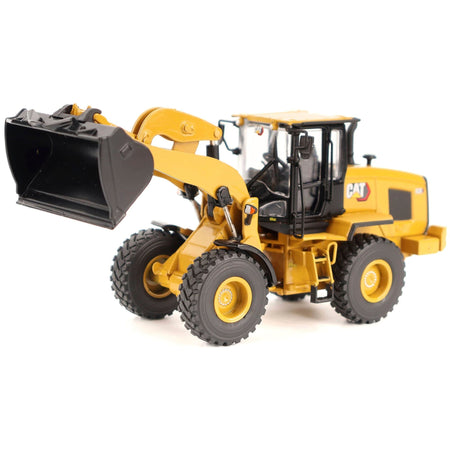 CAT Caterpillar 930 Wheel Loader with Operator Yellow "High Line" Series 1/50 Diecast Model by Diecast Masters-Diecast Masters-ModelCars.com