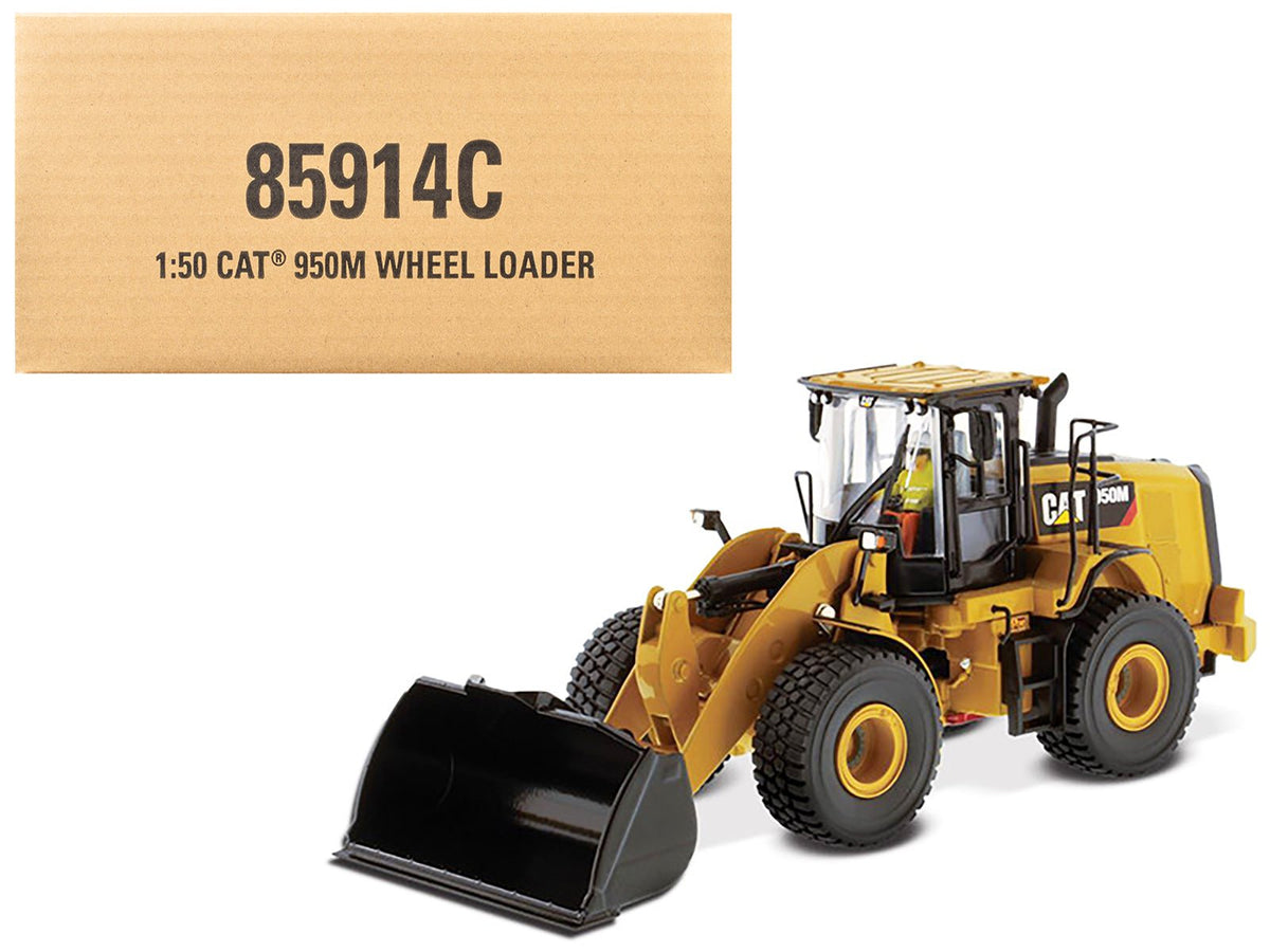 CAT Caterpillar 950M Wheel Loader with Operator "Core Classics" Series 1/50 Diecast Model by Diecast Masters-Diecast Masters-ModelCars.com