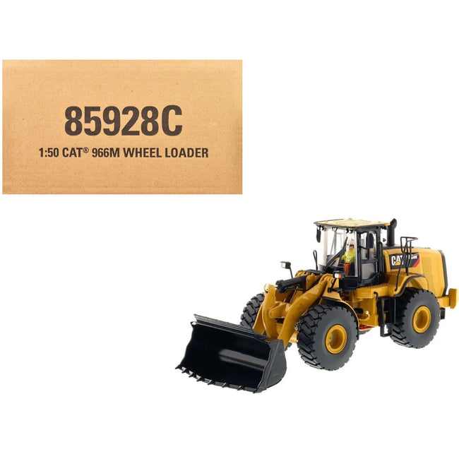 CAT Caterpillar 966M Wheel Loader with Operator "Core Classics Series" 1/50 Diecast Model by Diecast Masters-Diecast Masters-ModelCars.com