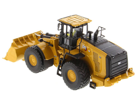 CAT Caterpillar 980 Wheel Loader Yellow with Operator "High Line Series" 1/50 Diecast Model by Diecast Masters-Diecast Masters-ModelCars.com