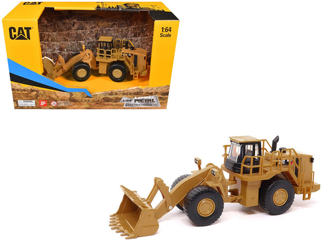 CAT Caterpillar 988H Wheel Loader Yellow 1/64 Diecast Model by Diecast Masters-Diecast Masters-ModelCars.com