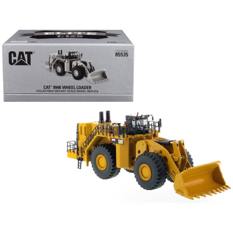 CAT Caterpillar 994K Wheel Loader "Elite Series" 1/125 Diecast Model by Diecast Masters - Diecast Masters - ModelCars.com
