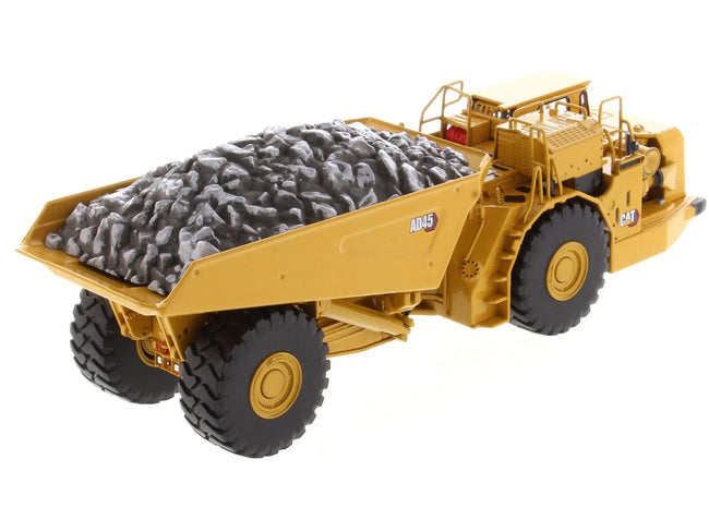 CAT Caterpillar AD45 Underground Articulated Truck Yellow "High Line" Series 1/50 Diecast Model by Diecast Masters-Diecast Masters-ModelCars.com