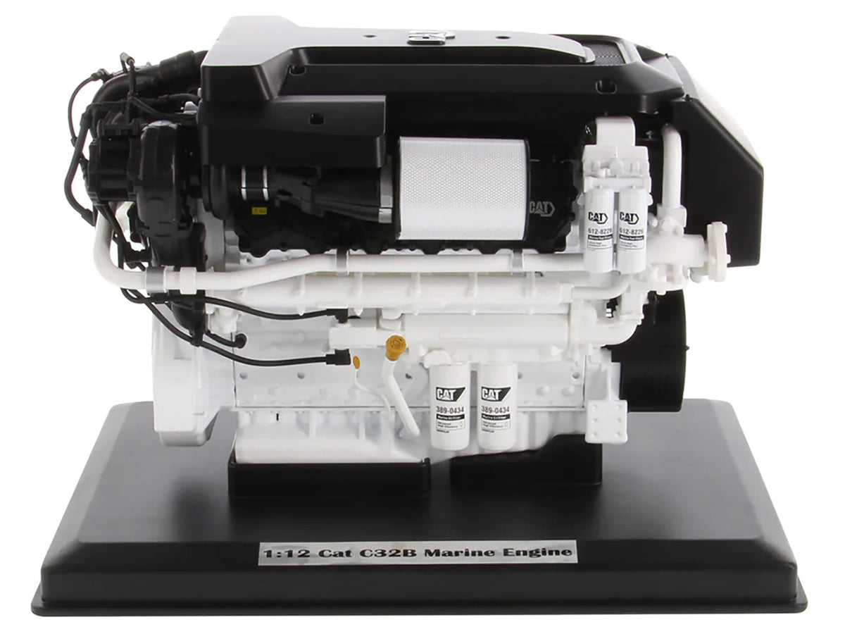 CAT Caterpillar C32B Marine Engine Replica "High Line Series" 1/12 Diecast Model by Diecast Masters-Diecast Masters-ModelCars.com