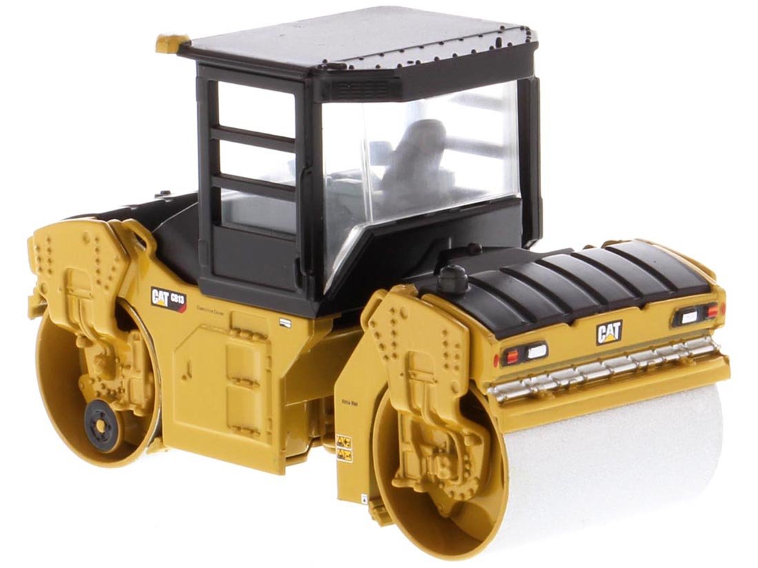CAT Caterpillar CB-13 Tandem Vibratory Roller with Cab "Play & Collect!" Series 1/64 Diecast Model by Diecast Masters-Diecast Masters-ModelCars.com