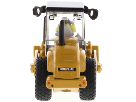 CAT Caterpillar CS56 Padfoot Drum Vibratory Soil Compactor with Operator "High Line" Series 1/87 (HO) Scale Diecast Model by Diecast Masters-Diecast Masters-ModelCars.com