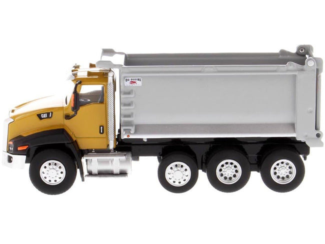 CAT Caterpillar CT660 Day Cab Tractor with OX Stampede Dump Truck "Play & Collect!" Series 1/64 Diecast Model by Diecast Masters-Diecast Masters-ModelCars.com