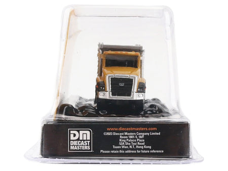 CAT Caterpillar CT660 Dump Truck Yellow "Micro-Constructor" Series Diecast Model by Diecast Masters-Diecast Masters-ModelCars.com