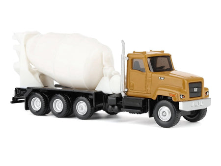 CAT Caterpillar CT681 Concrete Mixer Yellow 1/87 (HO) Diecast Model by Diecast Masters-Diecast Masters-ModelCars.com