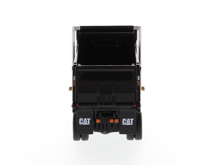 CAT Caterpillar CT681 Dump Truck Yellow and Black "High Line" Series 1/87 (HO) Scale Diecast Model by Diecast Masters-Diecast Masters-ModelCars.com