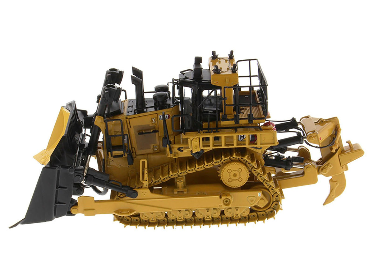CAT Caterpillar D10 Track Type Dozer Yellow "High Line Series" 1/50 Diecast Model by Diecast Masters-Diecast Masters-ModelCars.com