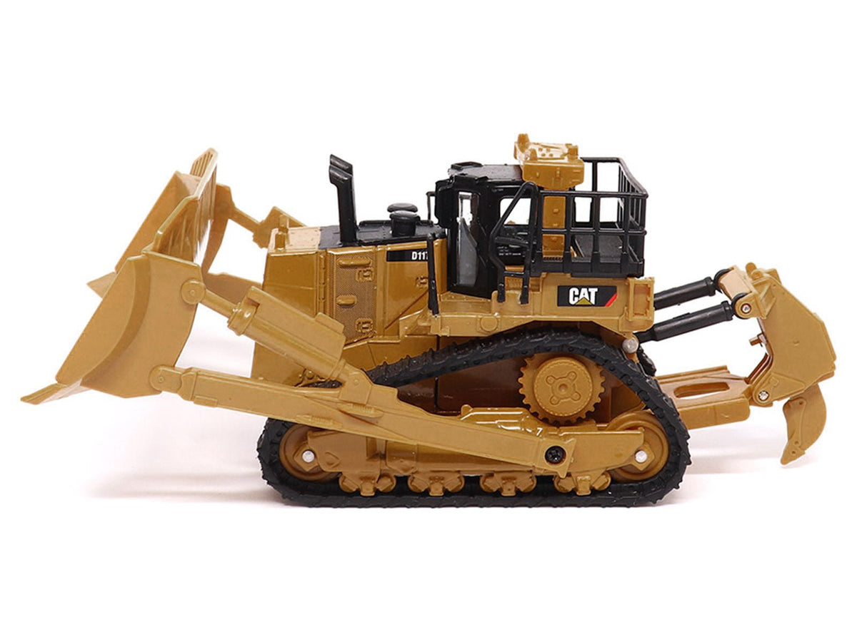 CAT Caterpillar D11T Dozer Yellow 1/64 Diecast Model by Diecast Masters-Diecast Masters-ModelCars.com