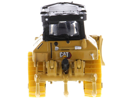 CAT Caterpillar D5 Track-Type Dozer Yellow with Fine Grading Undercarriage and Foldable Blade "High Line Series" 1/87 (HO) Scale Diecast Model by Diecast Masters-Diecast Masters-ModelCars.com
