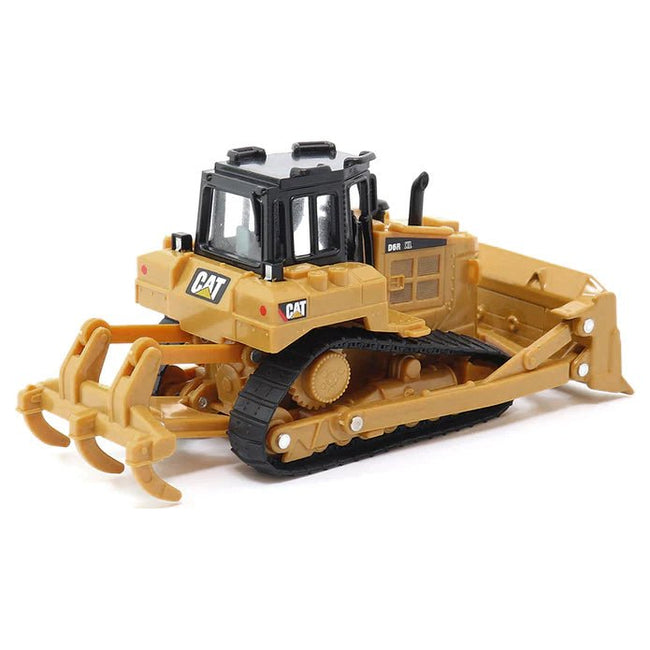 CAT Caterpillar D6R Track-Type Tractor Yellow and Black 1/64 Diecast Model by Diecast Masters-Diecast Masters-ModelCars.com