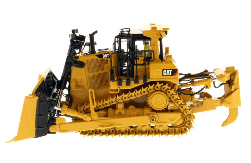 CAT Caterpillar D9T Track-Type Tractor with Operator "High Line Series" 1/50 Diecast Model by Diecast Masters-Diecast Masters-ModelCars.com