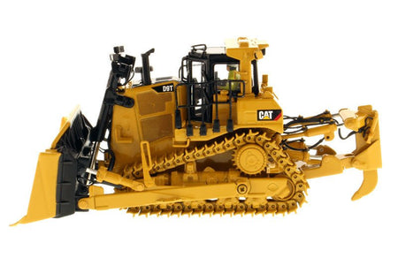 CAT Caterpillar D9T Track-Type Tractor with Operator "High Line Series" 1/50 Diecast Model by Diecast Masters-Diecast Masters-ModelCars.com