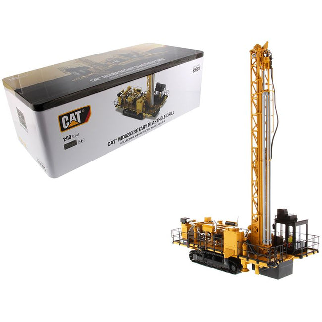 CAT Caterpillar MD6250 Rotary Blasthole Drill with Operator "High Line Series" 1/50 Diecast Model by Diecast Masters-Diecast Masters-ModelCars.com