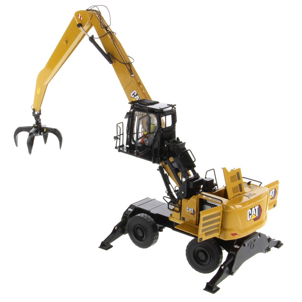 CAT Caterpillar MH3040 Wheel Material Handler with Operator "High Line Series" 1/50 Diecast Model by Diecast Masters-Diecast Masters-ModelCars.com