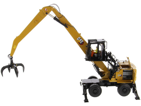 CAT Caterpillar MH3040 Wheel Material Handler with Operator "High Line Series" 1/50 Diecast Model by Diecast Masters-Diecast Masters-ModelCars.com
