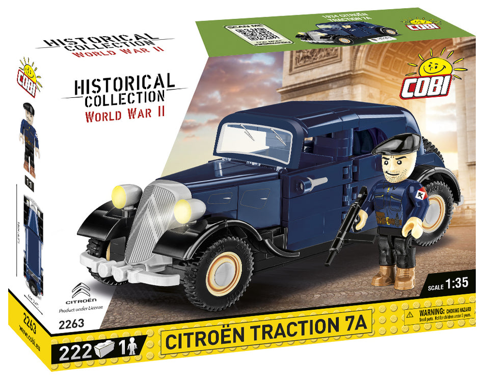 Cobi 222pcs HC WWII 1934 Citroen Traction 7A