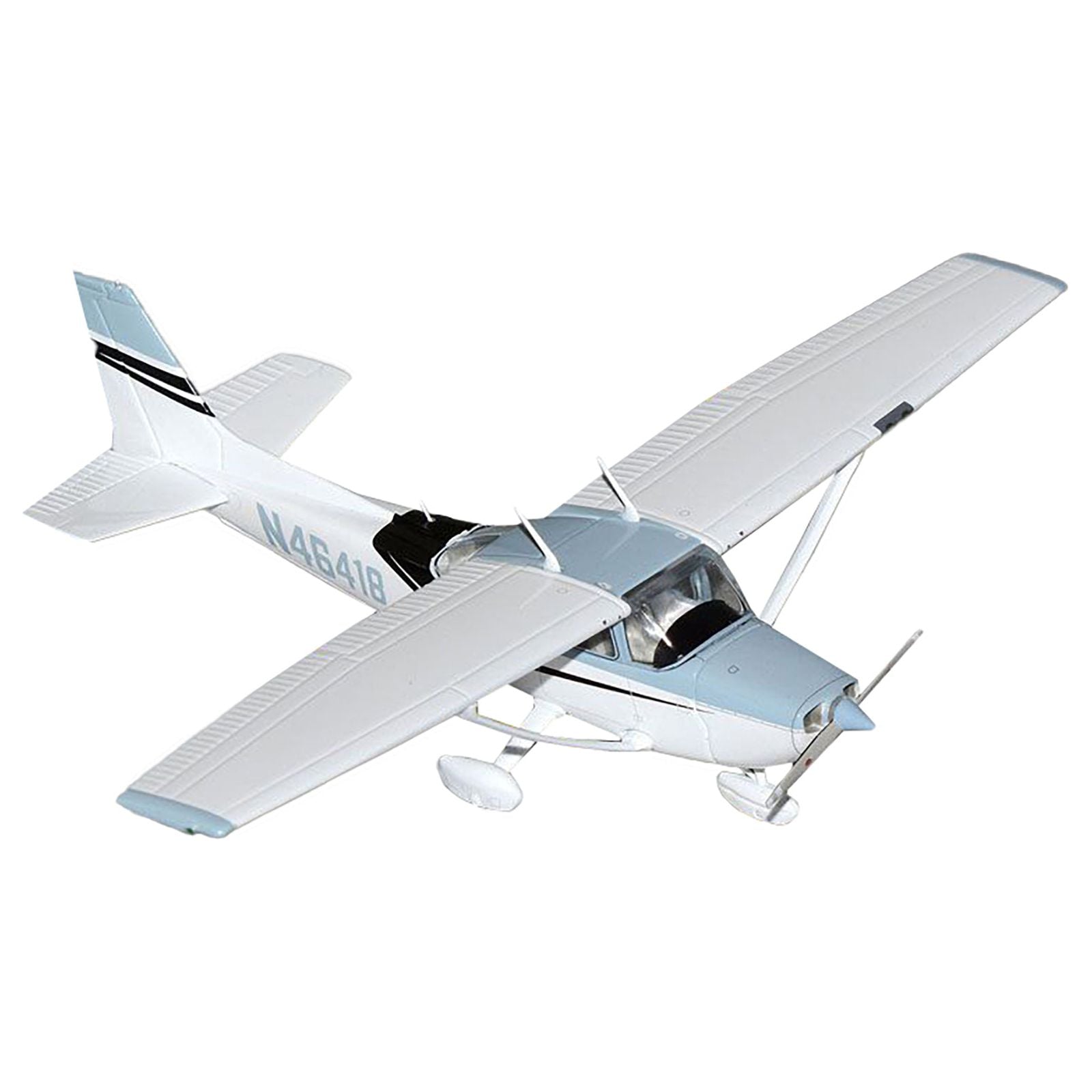Cessna 172 Skyhawk Aircraft "N46418" Light Blue and White "Gemini General Aviation" Series 1/72 Diecast Model Airplane by GeminiJets - GeminiJets - ModelCars.com