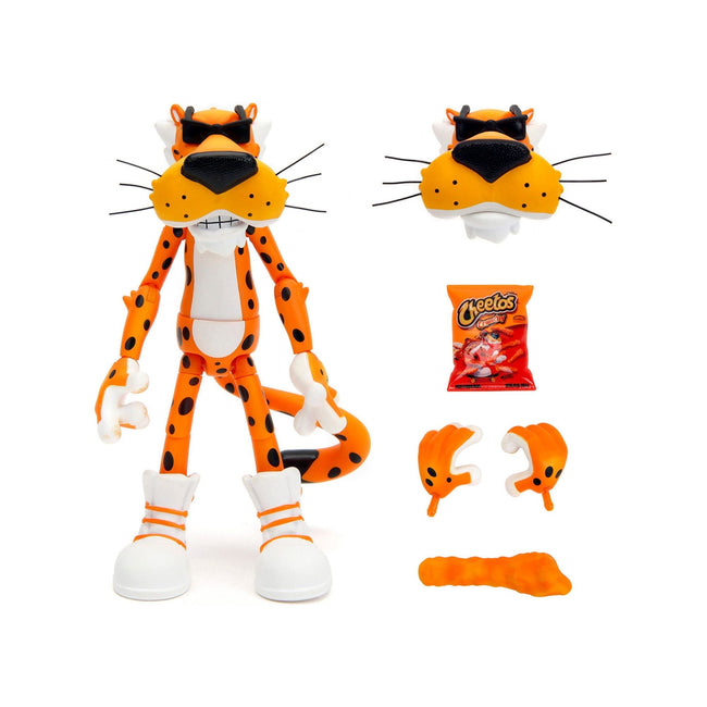 Chester Cheetah 5.5" Figure with Accessories and Alternate Head and Hands "Cheetos Crunchy" model by Jada - Jada - ModelCars.com