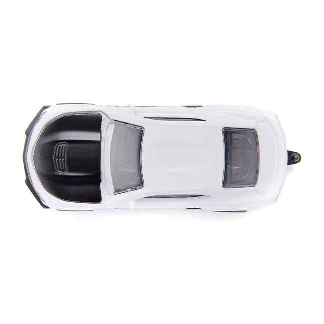 Chevrolet Camaro White with Black Hood Diecast Model Car by Siku-SIKU-ModelCars.com