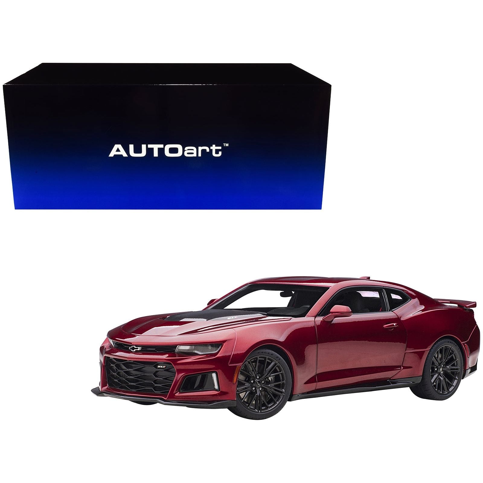 Chevrolet Camaro ZL1 Garnet Red Tintcoat 1/18 Model Car by Autoart - Autoart - ModelCars.com