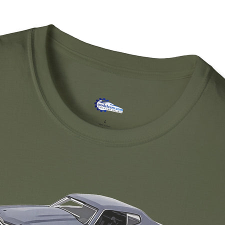 Chevrolet Chevelle SS Primer Grey Cartoon Styling - Fast and Furious Inspired T-Shirt - American Muscle-Modelcars.com-ModelCars.com