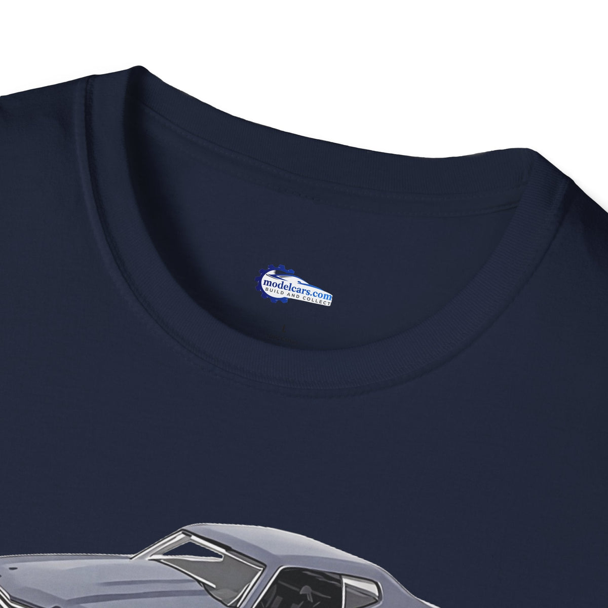 Chevrolet Chevelle SS Primer Grey Cartoon Styling - Fast and Furious Inspired T-Shirt - American Muscle-Modelcars.com-ModelCars.com
