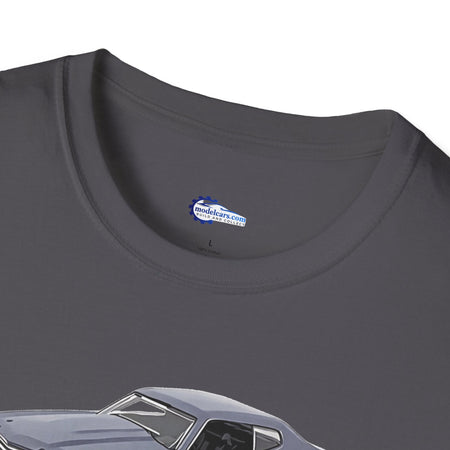 Chevrolet Chevelle SS Primer Grey Cartoon Styling - Fast and Furious Inspired T-Shirt - American Muscle-Modelcars.com-ModelCars.com