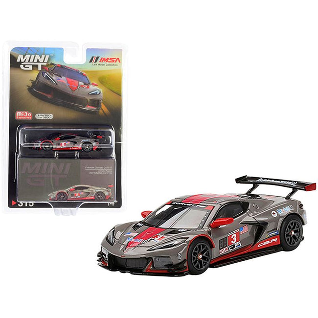 Chevrolet Corvette C8.R 3 IMSA 12H of Sebring (2021) Limited Edition to 3600 pieces Worldwide 1/64 Diecast Model Car by True Scale Miniatures - True Scale Miniatures - ModelCars.com
