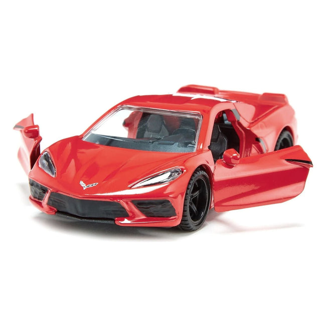 Chevrolet Corvette Stingray Red 1/50 Diecast Model by Siku-SIKU-ModelCars.com