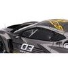 Chevrolet Corvette Z06 GT3.R 03 Gray Metallic with Graphics "Daytona Presentation" (2023) 1/18 Model Car by Top Speed - Top Speed - ModelCars.com