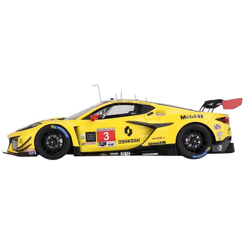 Chevrolet Corvette Z06 GT3.R 3 Antonio Garcia - Daniel Juncadella - Alexander Sims "Corvette Racing by Pratt Miller Motorsports" IMSA GTD Pro "24 Hours of Daytona" (2024) 1/18 Model Car by Top Speed - Top Speed - ModelCars.com