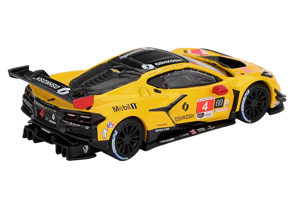 Chevrolet Corvette Z06 GT3.R 4 Nicky Catsburg - Tommy Milner - Nicolas Varrone "Corvette Racing by Pratt Miller Motorsports" IMSA "24 Hours of Daytona" (2025) Limited Edition 1/64 Diecast Model Car by Mini GT-Mini GT-ModelCars.com