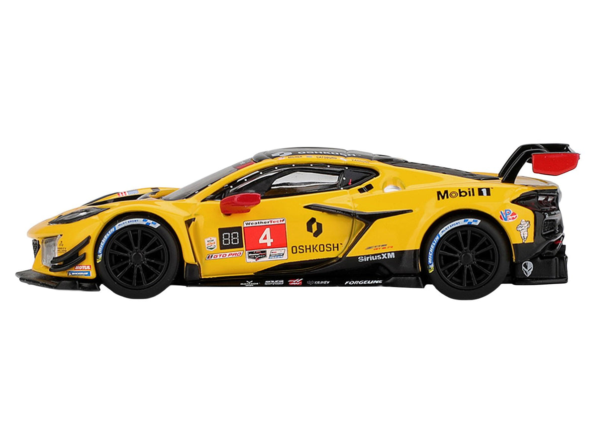 Chevrolet Corvette Z06 GT3.R 4 Nicky Catsburg - Tommy Milner - Nicolas Varrone "Corvette Racing by Pratt Miller Motorsports" IMSA "24 Hours of Daytona" (2025) Limited Edition 1/64 Diecast Model Car by Mini GT-Mini GT-ModelCars.com