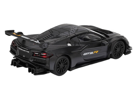 Chevrolet Corvette Z06 GT3.R "Road America Test Car" Black with Graphics Limited Edition 1/64 Diecast Model Car by Mini GT-Mini GT-ModelCars.com