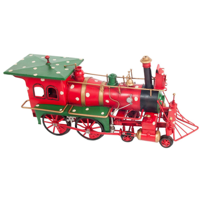 Christmas Train Model Handmade Metal - Old Modern - ModelCars.com
