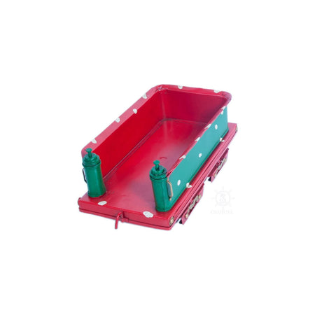 Christmas Train Model Handmade Metal - Old Modern - ModelCars.com