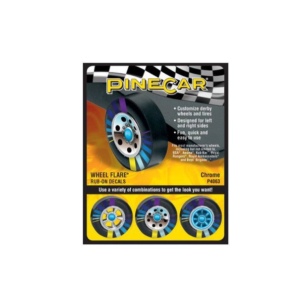 CHROME WHEEL FLARE - PINECAR - ModelCars.com