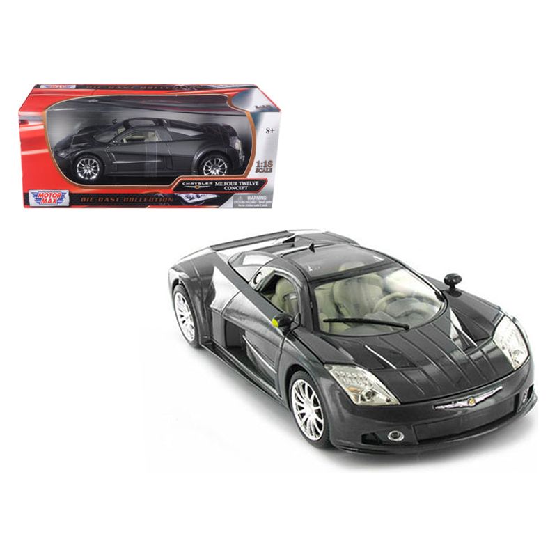 Chrysler Me Four Twelve Concept Car Grey 1/18 Diecast Model Car by Motormax - Motormax - ModelCars.com