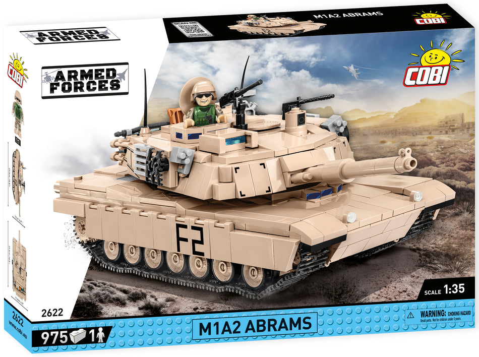 Cobi 975pcs Armed Forces M1A2 Abrams