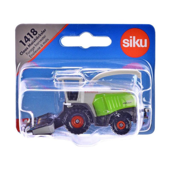 Claas 960 Jaguar Forage Harvester Green and Gray Diecast Model by Siku-SIKU-ModelCars.com