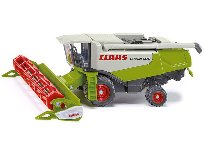 Claas Lexion 600 Combine Harvester Green and Gray 1/50 Diecast Model by Siku-SIKU-ModelCars.com