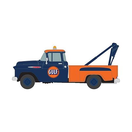 Classic Metal Works 1957 Chevrolet Stepside Tow Truck Gulf - Classic Metal Works - ModelCars.com