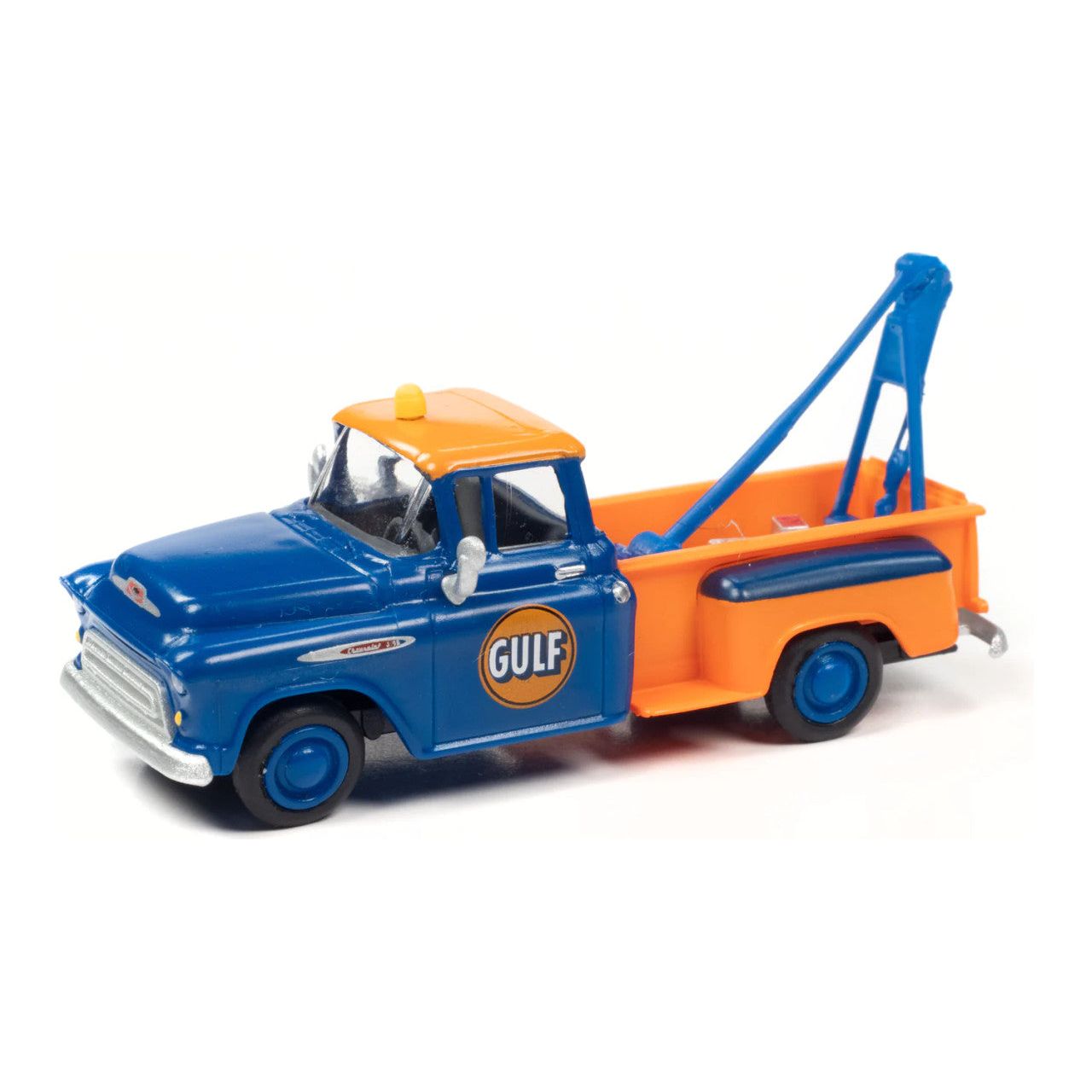 Classic Metal Works 30639 HO 1957 Chevy Pickup Stepside Tow Truck Gulf ...
